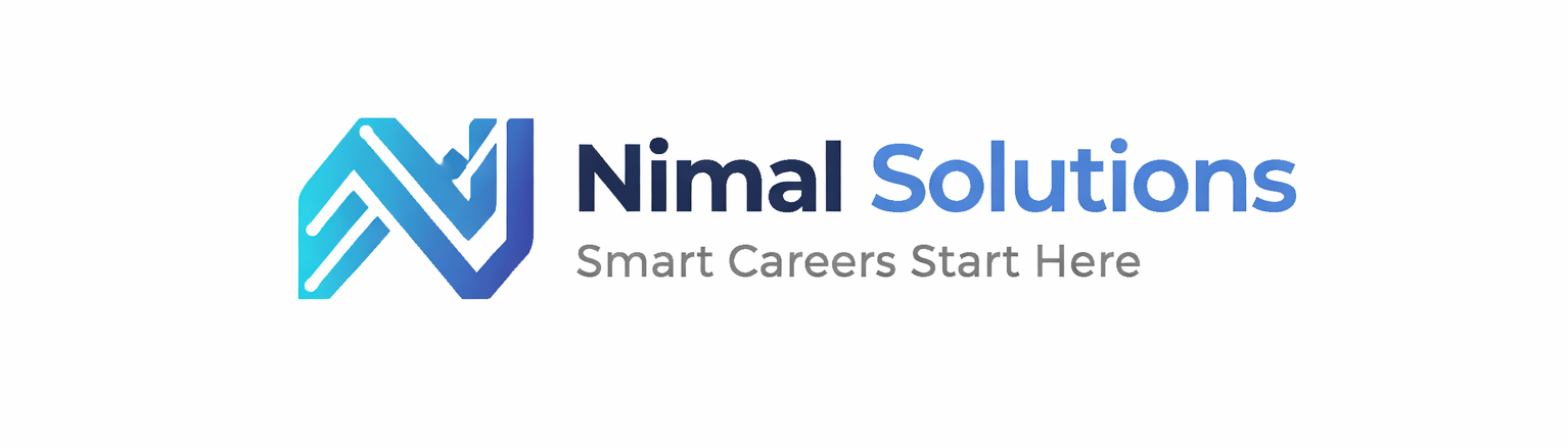 Nimal Solutions AI resume builder logo for job portal website
